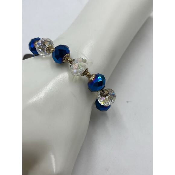 Betsey‎ Johnson Yacht Club Spectator Sailboat Multicolor Half Stretch Bracelet - Picture 6 of 10